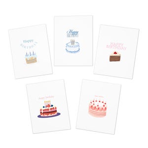 Biglietti di auguri di buon compleanno, confezione da 5, a sostegno dei bambini ricoverati in ospedale