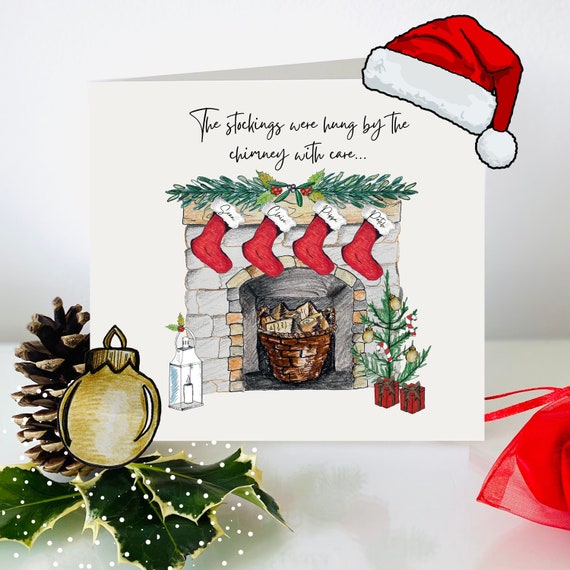 Single christmas cards for relatives Clearance