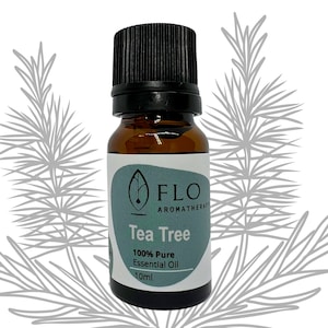 Organic Tea Tree Essential Oil | Medicinal, Fresh, and Powerful Aromatherapy | 10ml