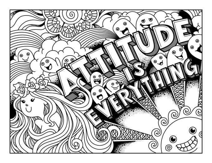 40-Page Digital Coloring Book for Adults | Etsy