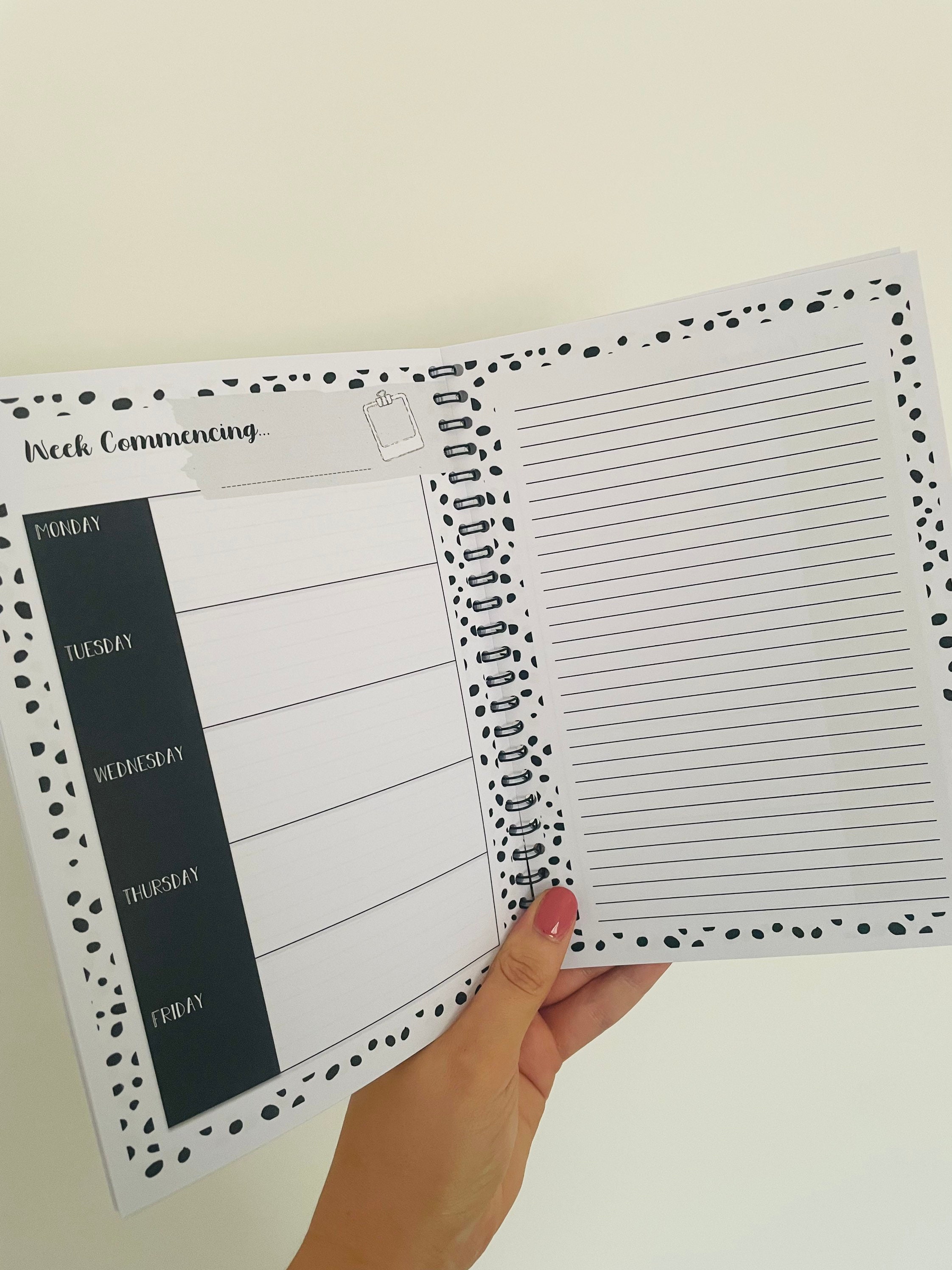 My Teacher Planner 2223 A5 & Black and White Etsy UK