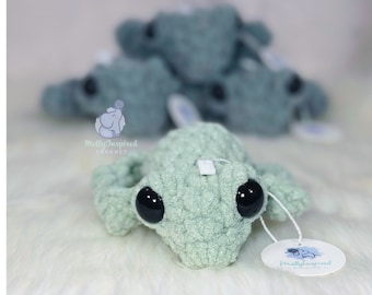 Handmade Crochet Froggy Plushie