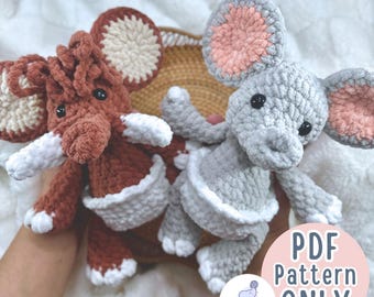 Esme the Baby Elephant Crochet Pattern