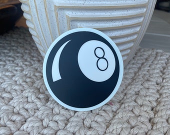 8 Ball Sticker