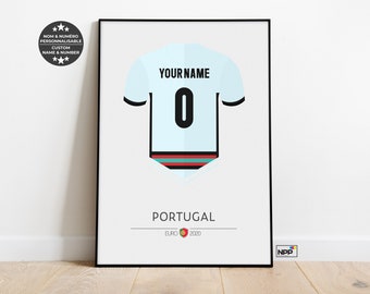Portugal Jersey Etsy