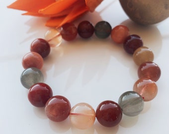 Fu Lu Shou Bracelet Multi-colored Bracelet Natural Crystal