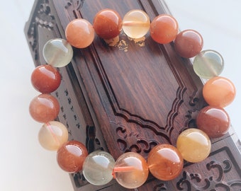 Fu Lu Shou Bracelet Multi-colored Bracelet Natural Crystal