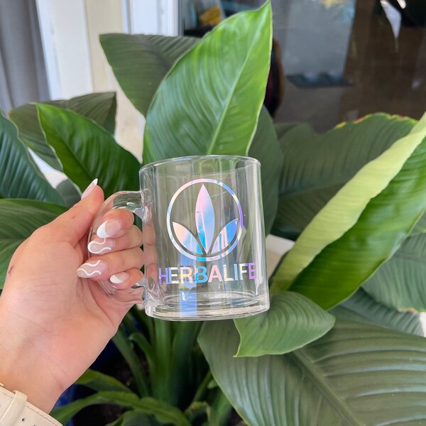 Glass Herbalife Mug