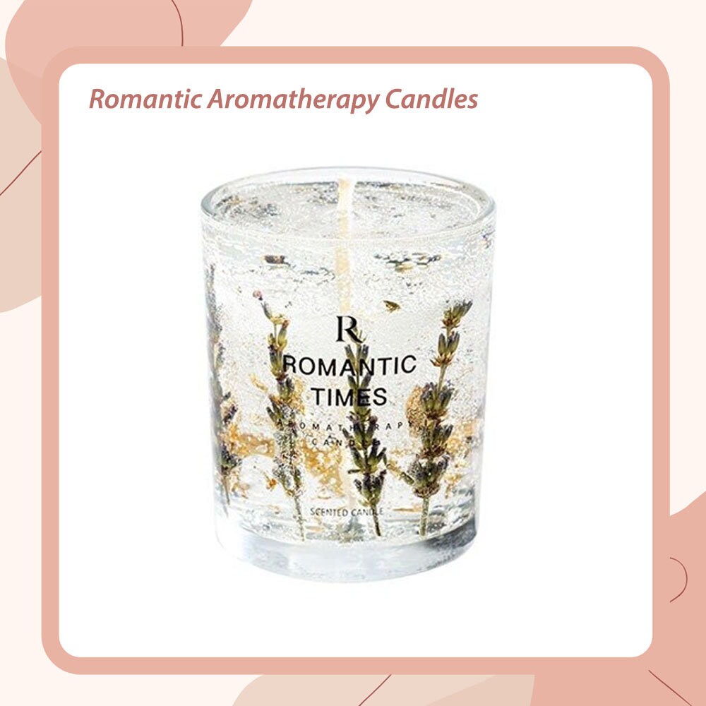 Romantic Scented Fragranced Candle Made With Essential Oils Etsy