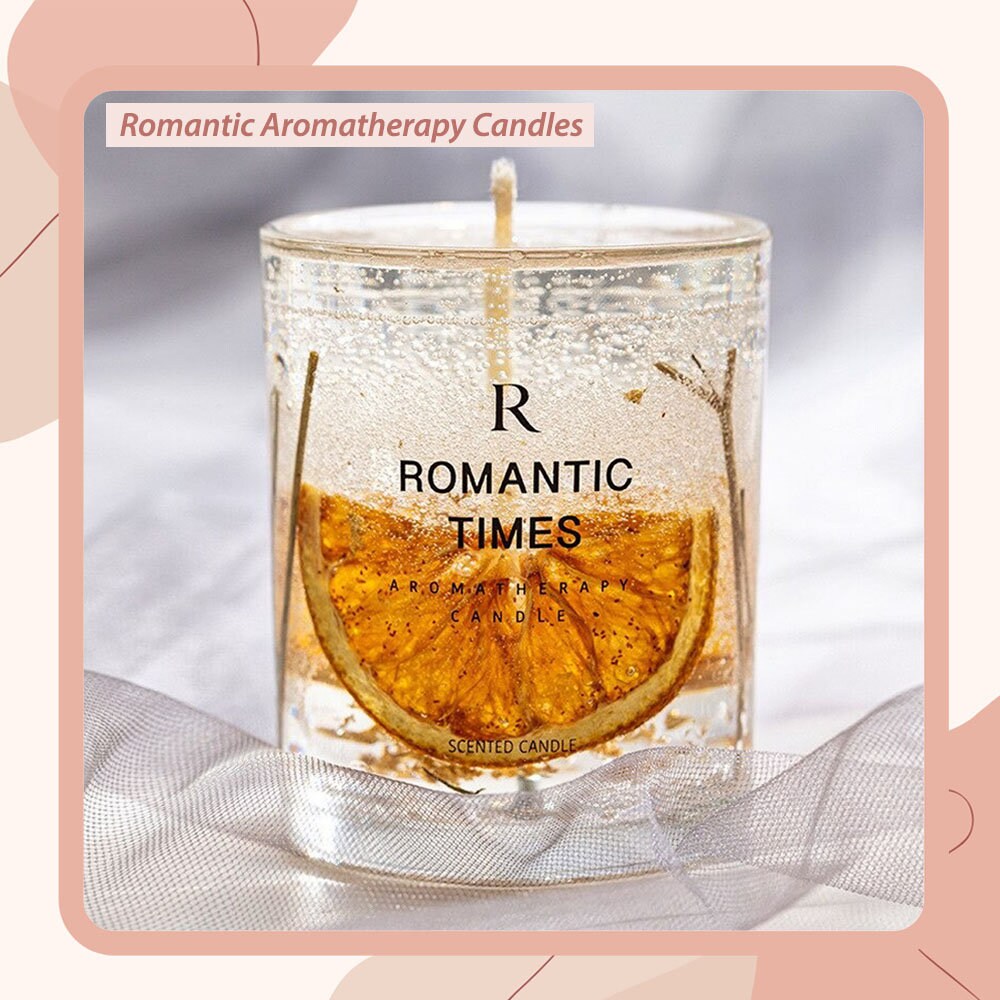 Romantic Scented Fragranced Candle Made With Essential Oils Etsy