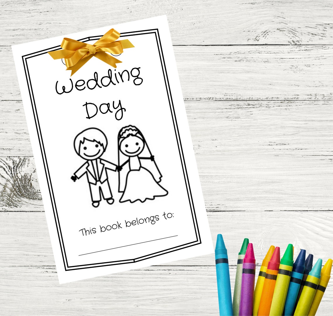 Kids Wedding Activities Printable Kids Wedding Favors Kids - Etsy