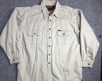 Wolverine Corduroy Jacket Mens 2XL XXL Fleece Lined Button Outdoor Workwear