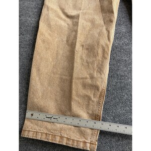H&M Super Baggy Fit Coupe Ultra Baggy Denim 38x32 *Talón rasgado* Y2K Marrón claro imagen 2