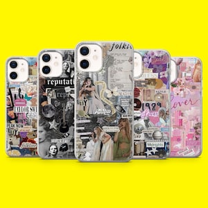 Taylor Popstar Folklore Phone Cover for iPhone 15 14 13 12 11 Xr Samsung S24Ultra,S22, S23FE A54 A34 A15 A14, Pixel 8 8A 7A 7Pro 6A image 1