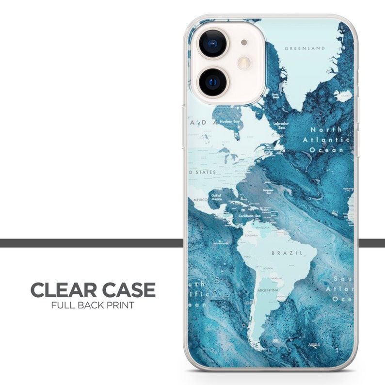 World Map Colorful Phone Case Cover for iPhone 15 14 13 12 11 Xr Samsung S24Ultra,S22, S23FE A54 A34 A15 A14, Pixel 8 8A 7A 7Pro 6A 5