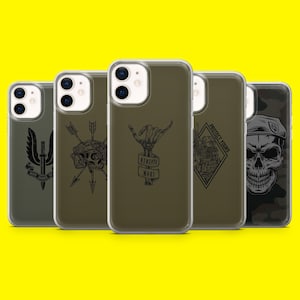 Military Navy Duty Soldier Service Phone Cover for iPhone 15 14 13 12 11 Xr Samsung S24Ultra,S22 S23FE A54 A34 A15 A14, Pixel 8 8A 7 7Pro