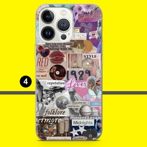 Coque de téléphone folklorique Taylor Popstar pour iPhone 15 14 13 12 11 Xr Samsung S24Ultra, S22, S23FE A54 A34 A15 A14, Pixel 8 8A 7A 7Pro 6A 4