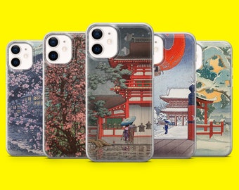 Tsuchiya Koitsu Japanese Art Woodblock Artist Phone Cover for iPhone 15 14 13 12 11 Xr Samsung S24Ultra,S22 S23FE A54 A34 A15 Pixel 8A 7A