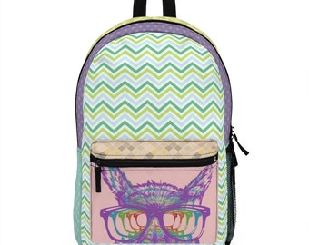 llama school bag