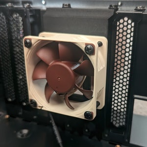 PCI Fan Mount for 60mm Fans with Screw Inserts