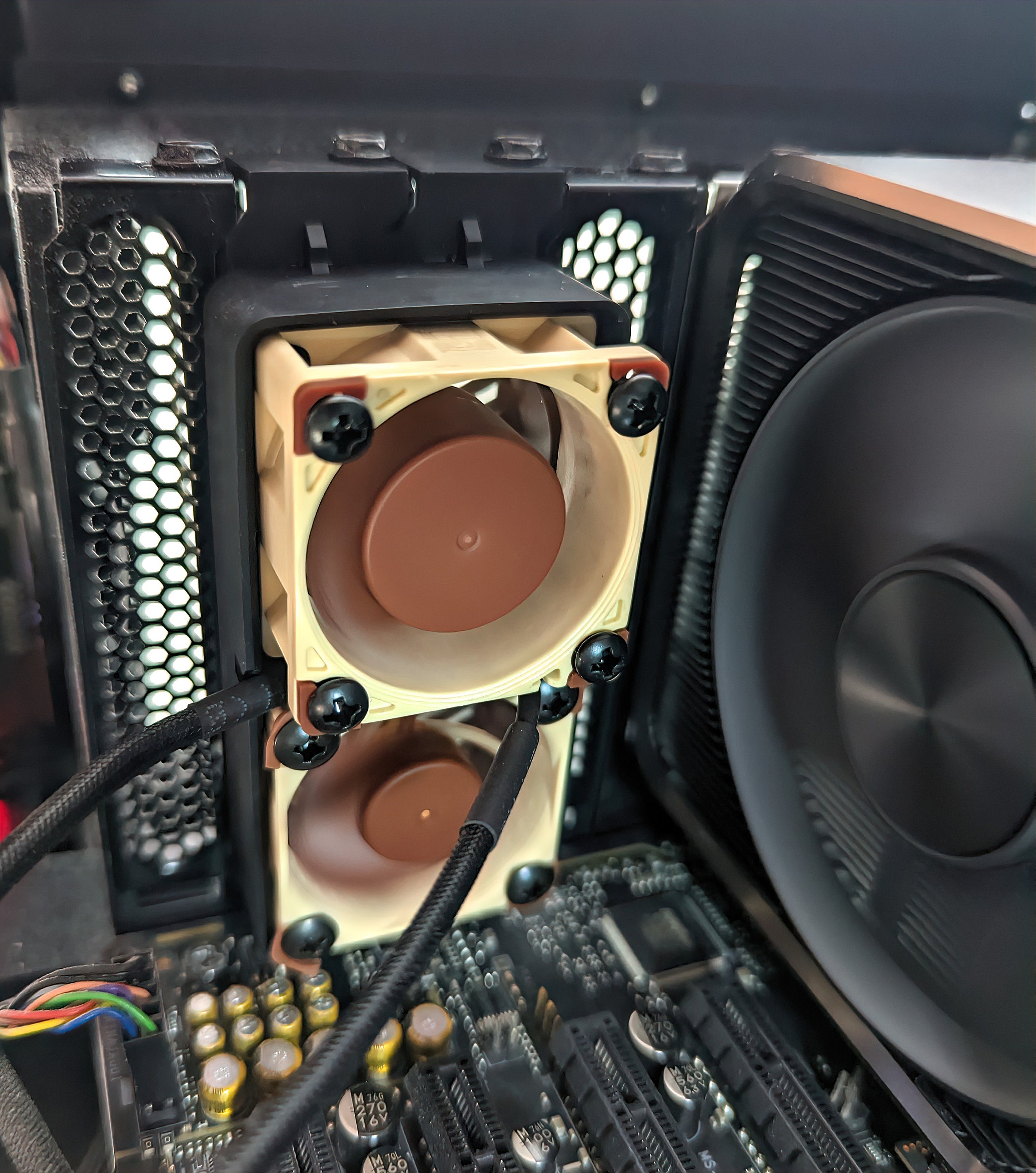 PCI Fan Mount for 40mm Fans With Screw Inserts Etsy UK