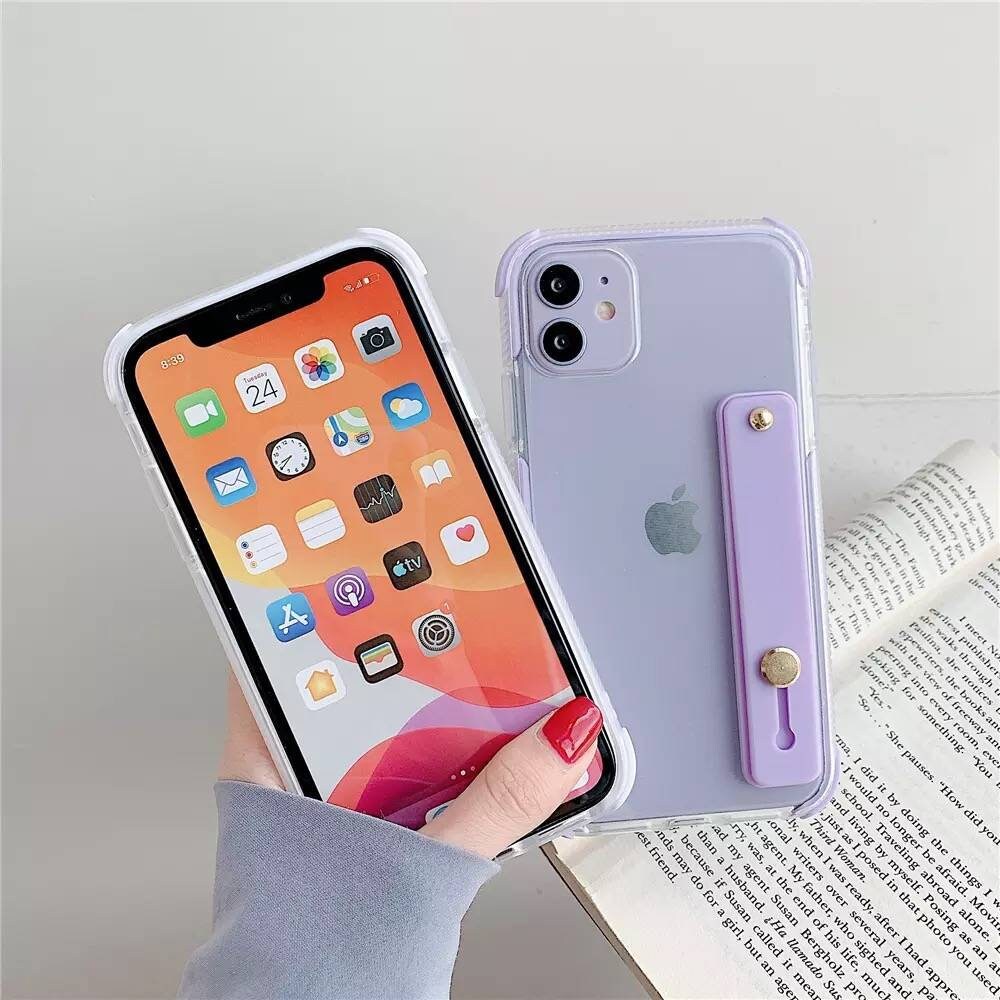 Cute Clear Purple Iphone 12 11 Pro Max Case Iphone 12 Mini Etsy