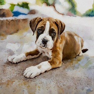 Pet lover gift Custom Pet Portrait Digital Dog Cat Portrait from Photo Personalized Pet Memorial Dog Portrait From Photo Cat Pet Portrait
