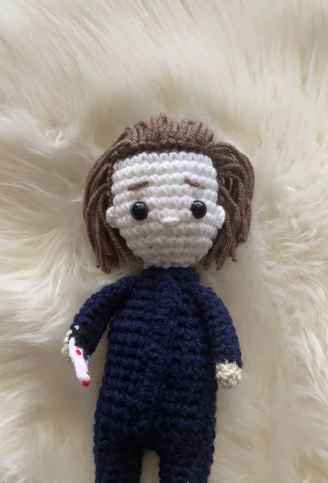 Michael Meyers Crocheted Amigurumi Doll - Etsy