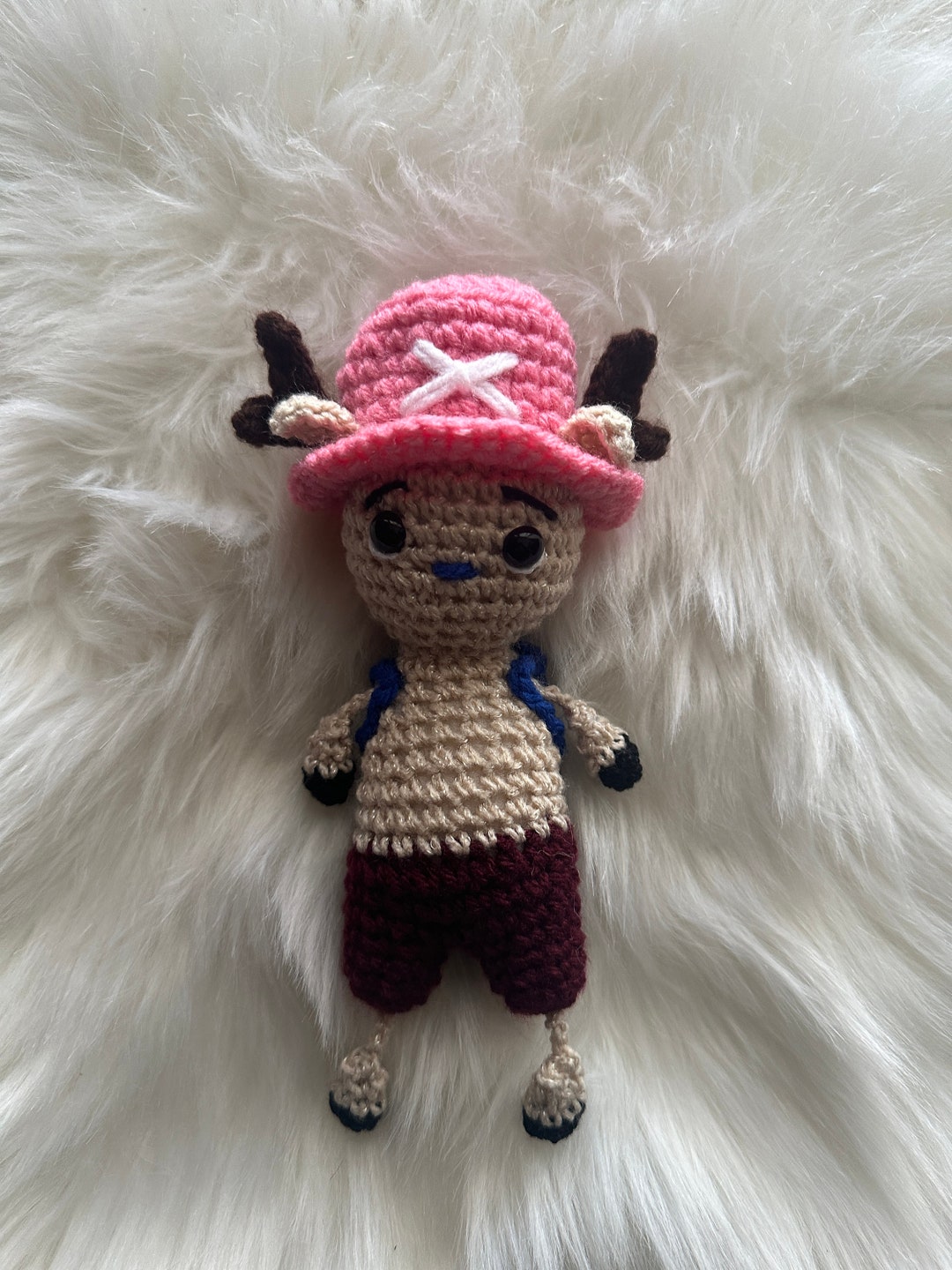 Chopper One Piece Crochet Amigurumi Doll Etsy