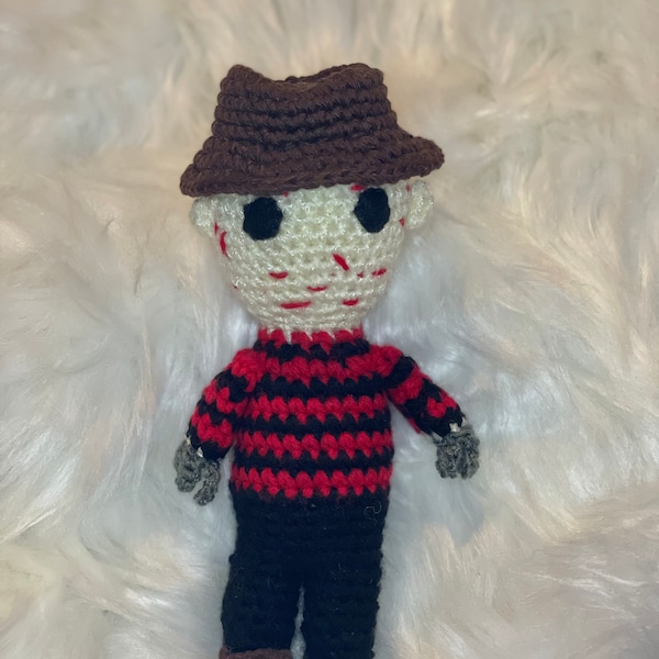 Crochet Freddy Krueger Etsy