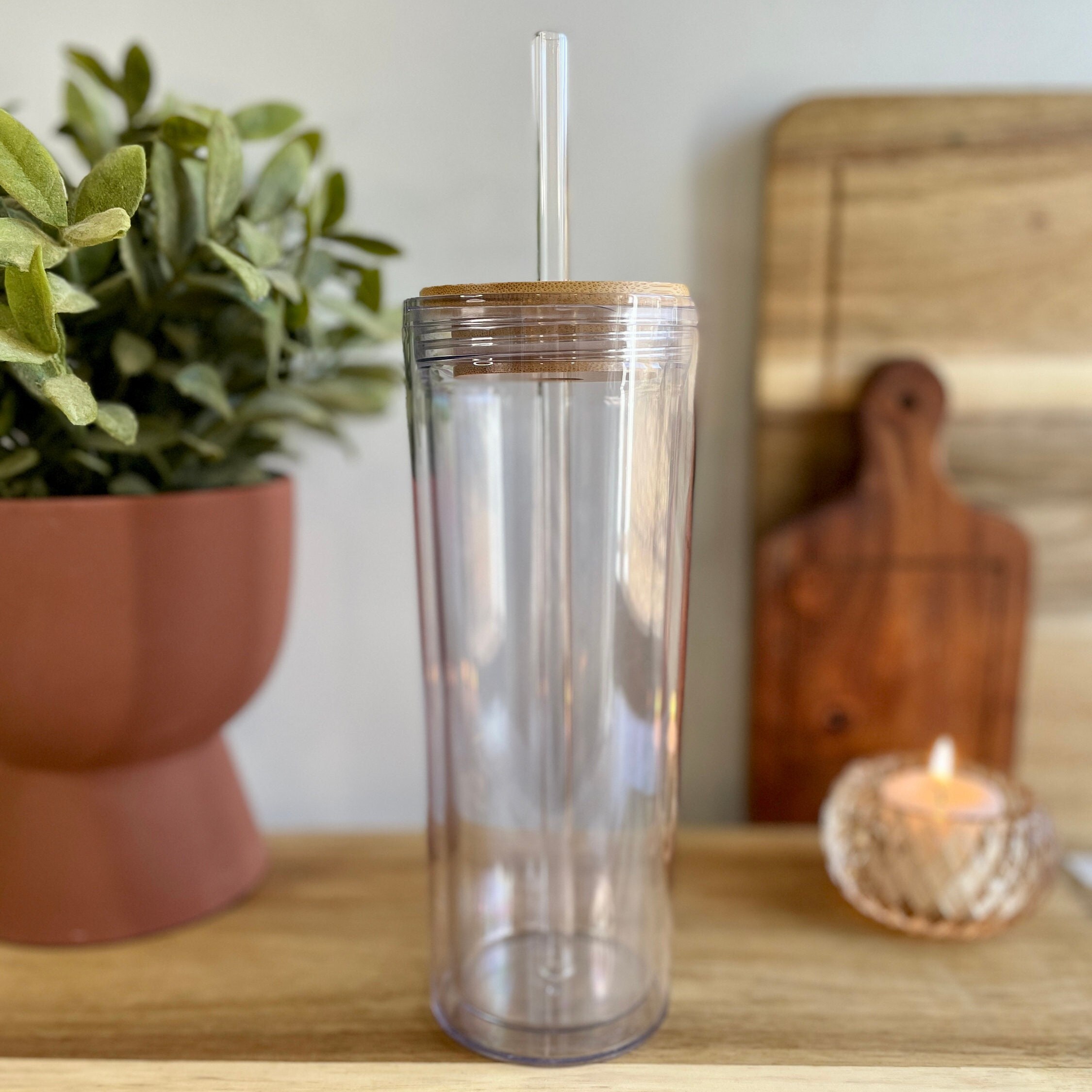 Extra Long Clear Glass Straw 10 // Iced Coffee Straws Etsy