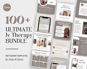 Iv Therapy Marketing, Iv Drip Template, Iv Hydration Therapy Editable Template, Iv Vitamin Therapy Business, Iv Drip Marketing, Iv Therapy