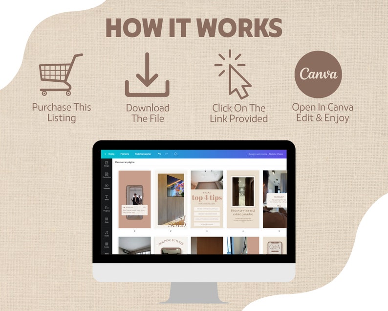 Real Estate Instagram Reels Social Media Marketing Template For