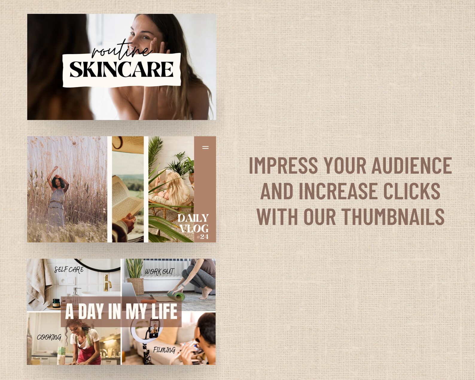 Youtube Thumbnail Template, Youtube Brand Kit, Youtube Template Canva ...
