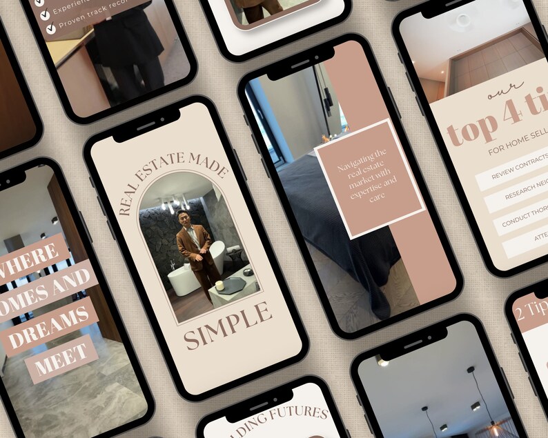 Real Estate Instagram Reels Social Media Marketing Template For