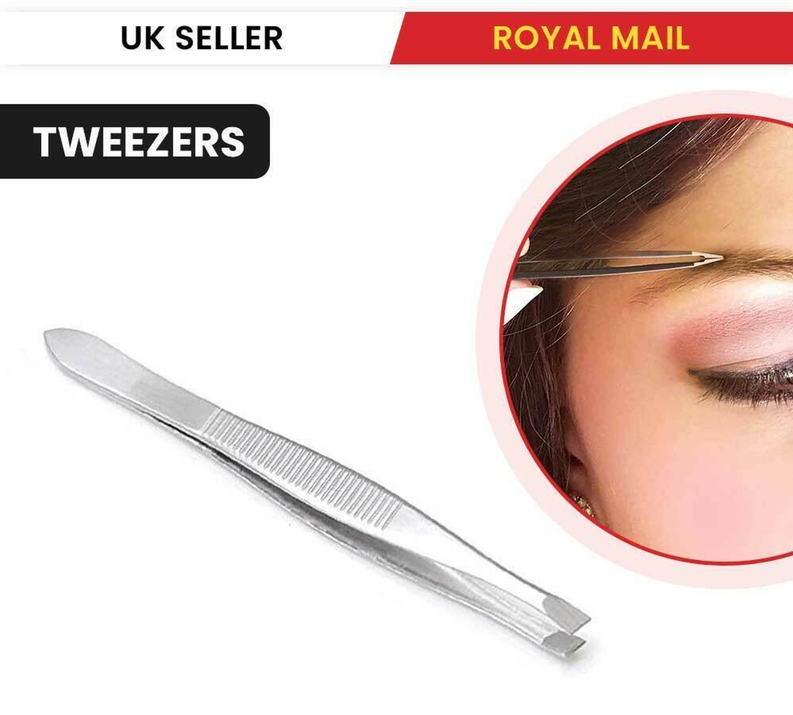 Eyebrow Tweezers Durable Hair Removal Stainless Steel Not Easy Etsy