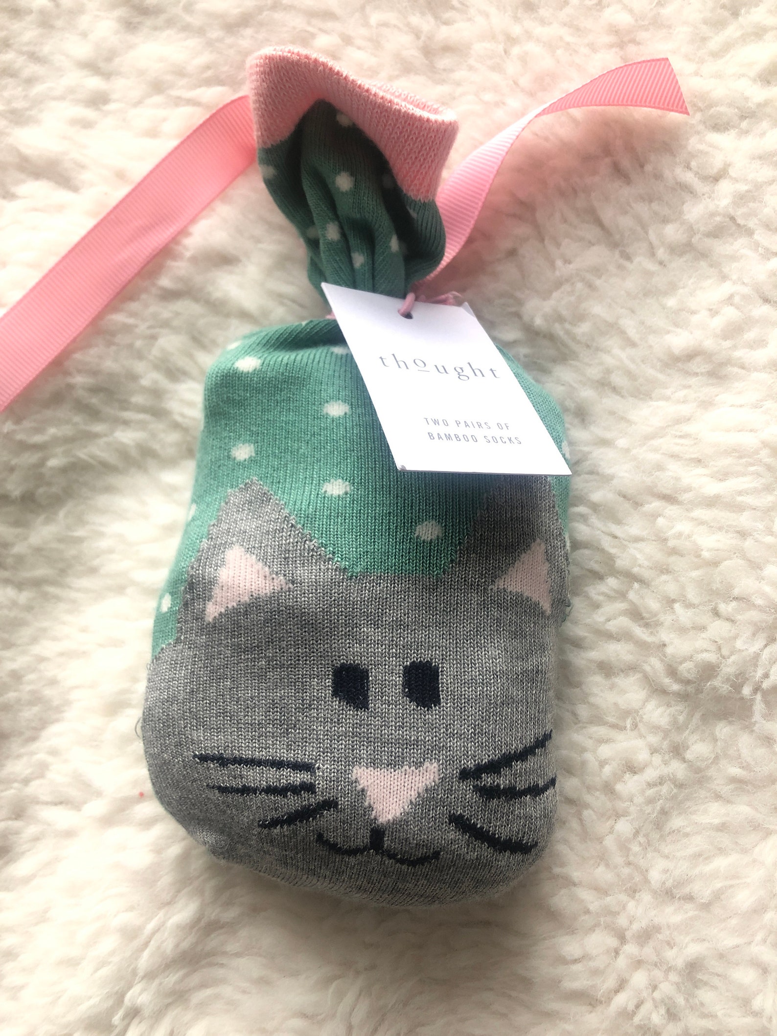 Ladies Cat Socks Giftset Etsy