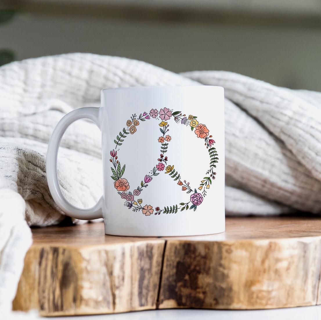 Tazza In Ceramica "Let That Shit Go" - Stile Buddha Zen, Adatta Al Microonde, Regalo Umoristico