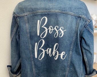 boss babe jacket