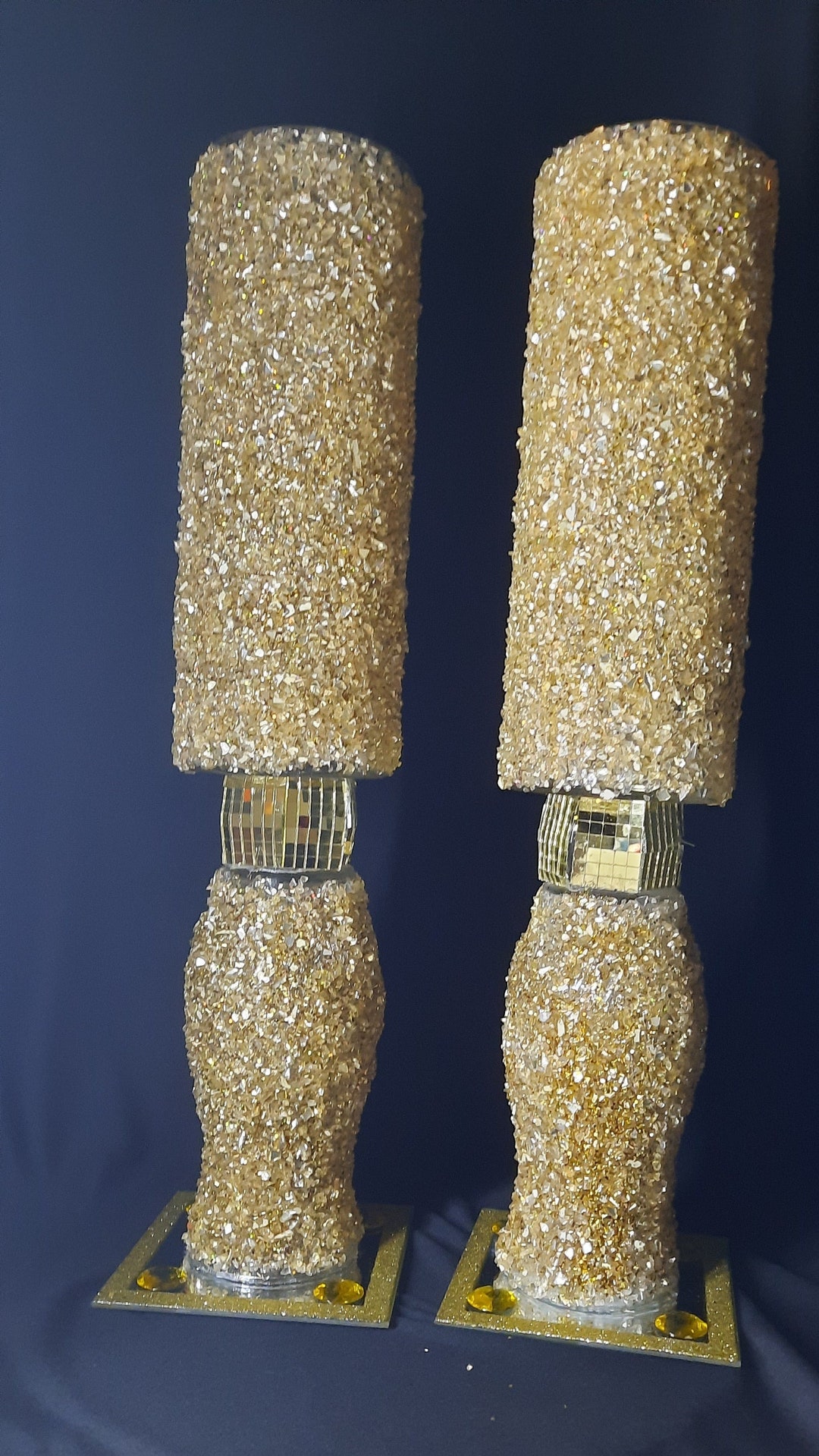 Bling Out Candle Holder Etsy