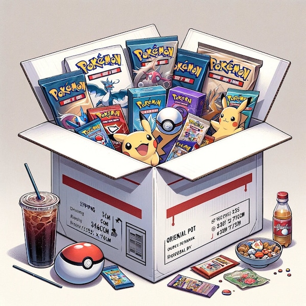 Pokemon Mystery Box Gift With Rare Cards - Request Any Pokemon Theme