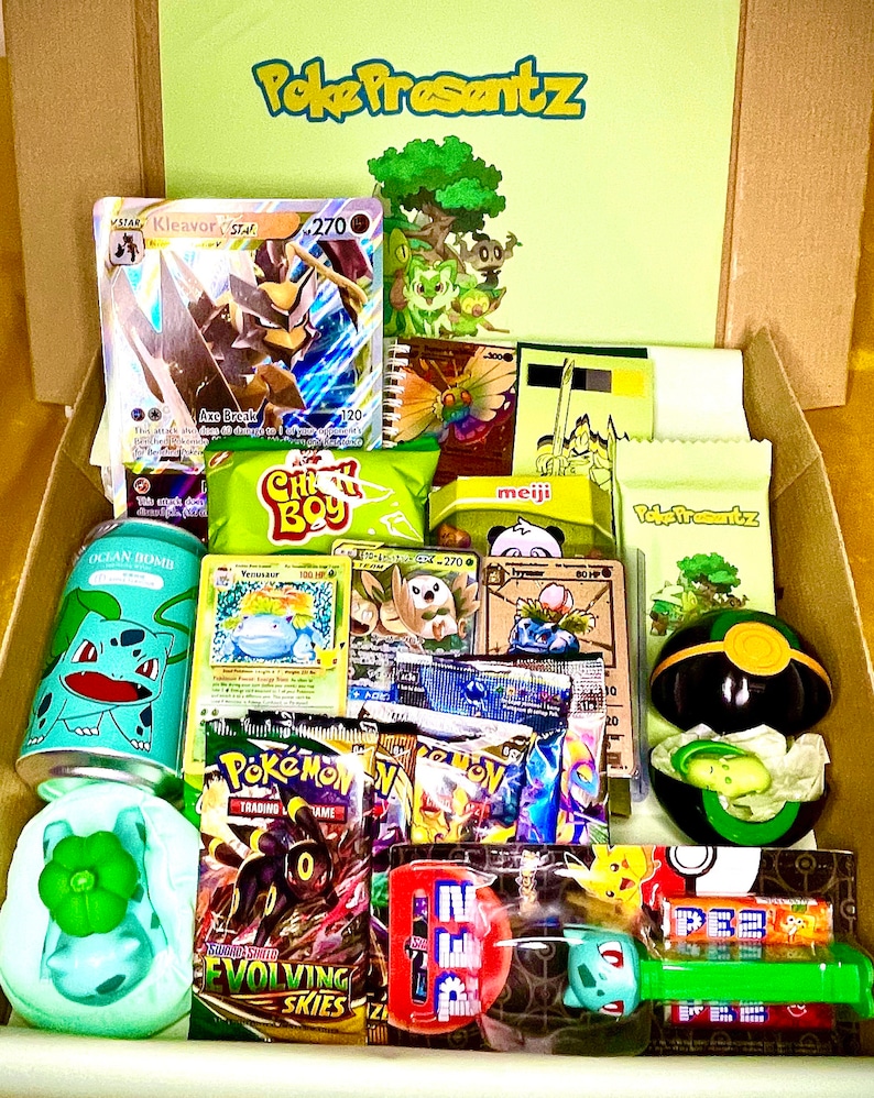 Pokemon Mystery Box Gift With Rare Cards Request Any Pokemon Theme image 8