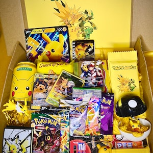 Pokemon Mystery Box Gift With Rare Cards Request Any Pokemon Theme image 7