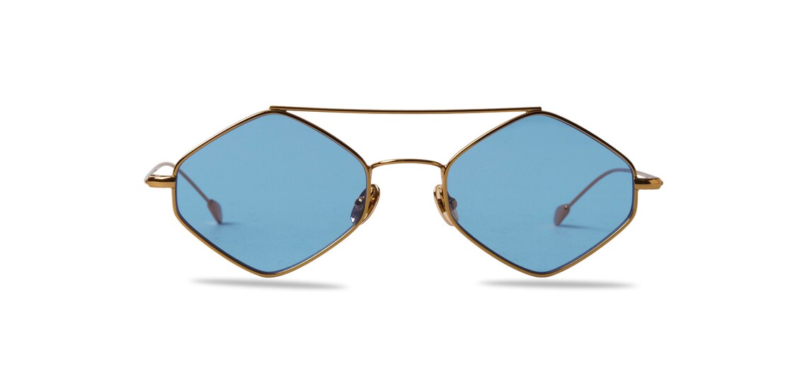 DIAMOND SHAPED SUNGLASSES using high quality material in inox Etsy France