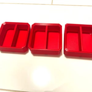 Milwaukee Packout Organizer Stacking Insert Bins- Single Bin 1/3 Height