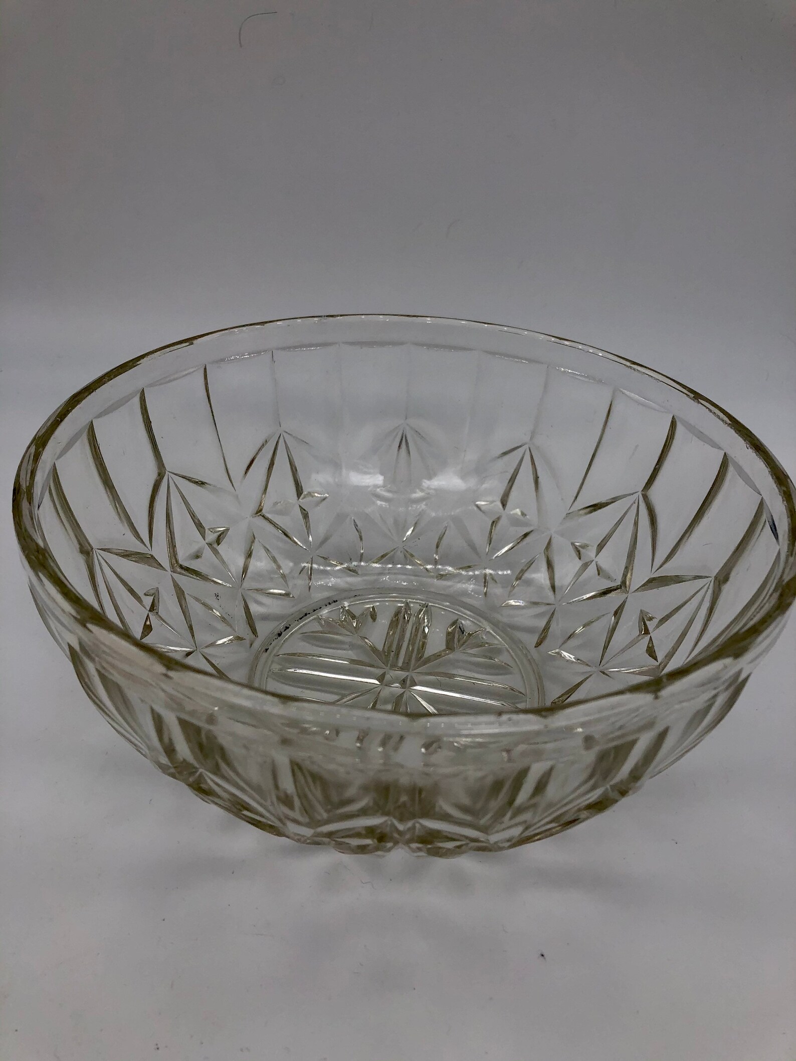 Large vintage trifle dish Etsy