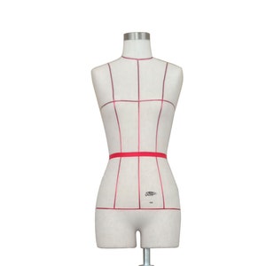 Female Display Dress Form Dressmakers Mannequin 'Anne' Size 6 and Size 4