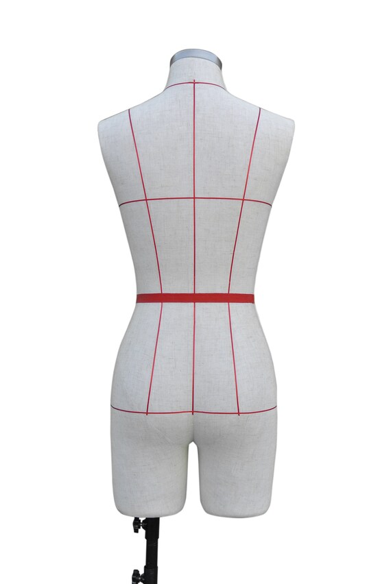 NAVAdeal White Velvet Mannequin Cover - Top Only Dress Form Cover For Display