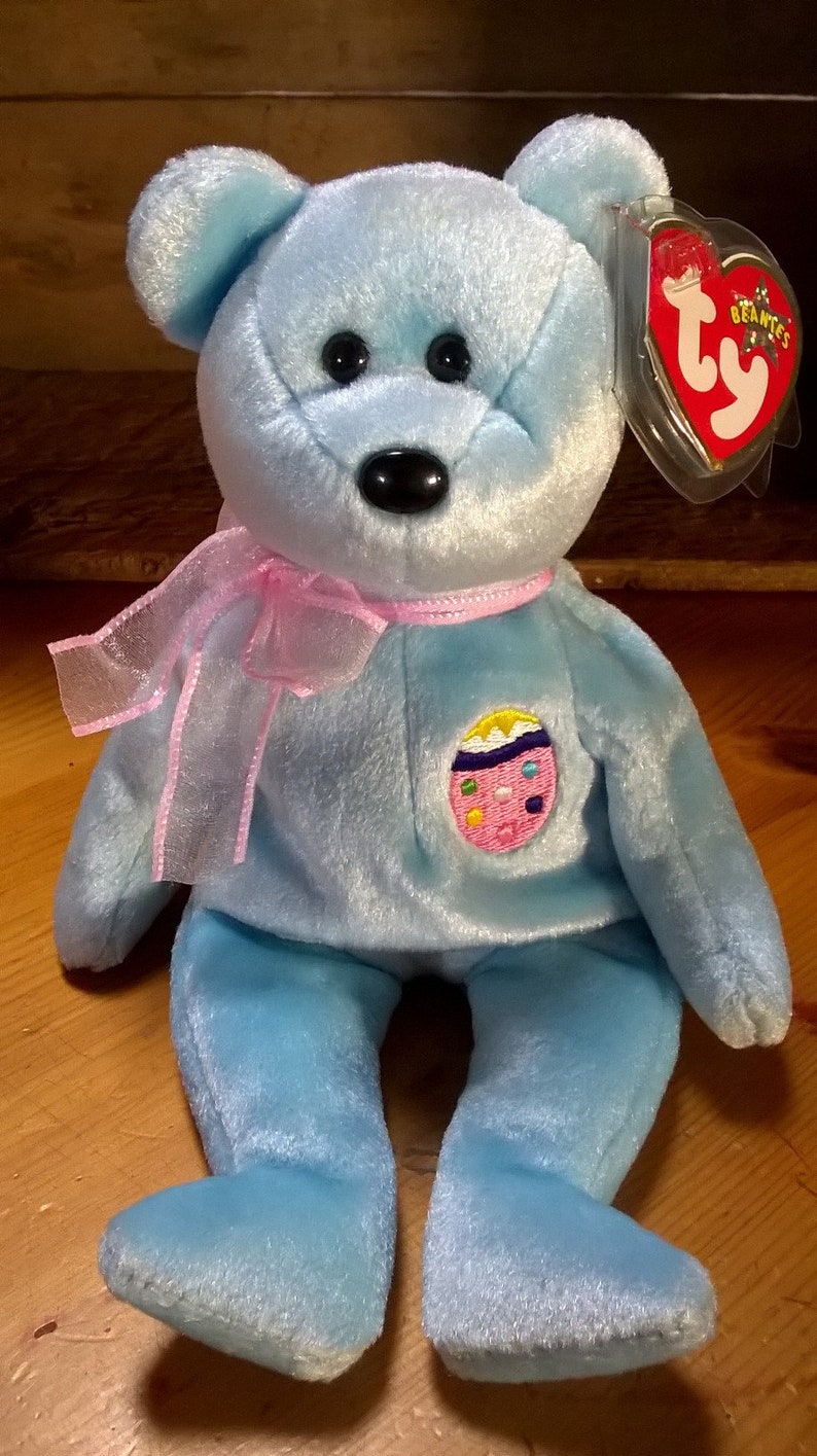 TY Beanie Babies Baby Eggs II the Bear Vintage Retired Easter - Etsy UK