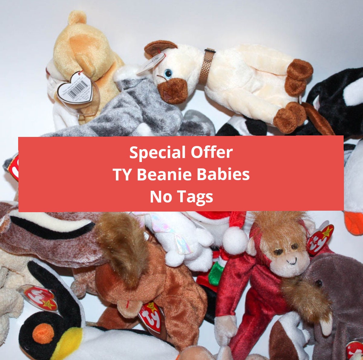 TY Beanie Babies Baby Animals Aurba Fish Schweetheart Sidekick